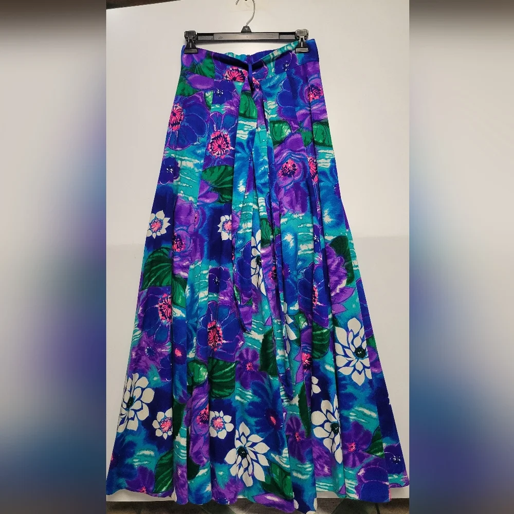 Women's Unbranded Handmade Small Multicolored Floor Length Skirt - Picture 1 of 7